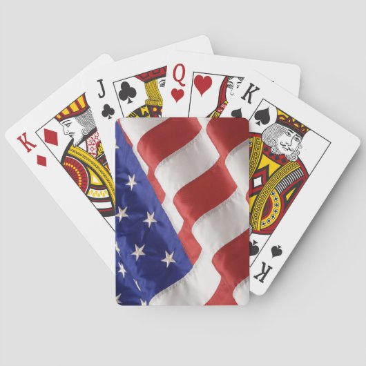Vlag van de Verenigde Staten Pokerkaarten (Achterkant)