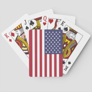 Vlag van de Verenigde Staten Pokerkaarten