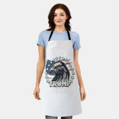 Vlag van de Verenigde Staten. President Donald Tru Schort (Gedragen)