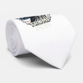 Vlag van de Verenigde Staten. President Donald Tru Stropdas (Opgerold)