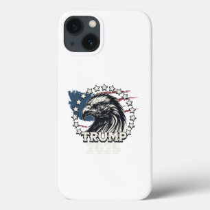 Vlag van de Verenigde Staten.President Donald Trum Case-Mate iPhone Case