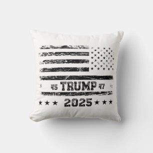 Vlag van de Verenigde Staten.President Donald Trum Kussen