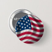 Vlag van de Verenigde Staten Ronde Button 5,7 Cm (Voorkant /achterkant)