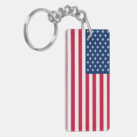 Vlag van de Verenigde Staten Sleutelhanger - Patri (Voorkant Links)
