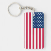 Vlag van de Verenigde Staten Sleutelhanger - Patri (Voorkant)