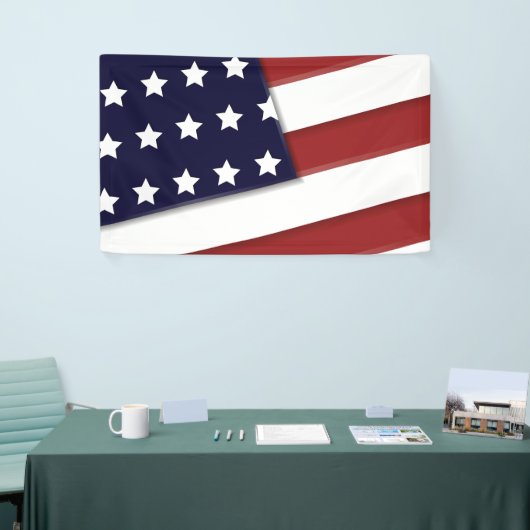 Vlag van de Verenigde Staten  Spandoek (Beurs)