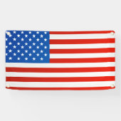Vlag van de Verenigde Staten Spandoek (Horizontaal)