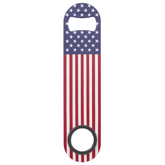 Vlag van de Verenigde Staten Speed Flessenopener (Voorkant)