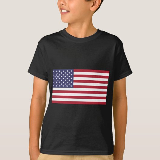 Vlag van de Verenigde Staten T-shirt (Voorkant)