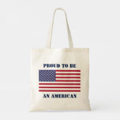 Vlag van de Verenigde Staten Tote Bag (Achterkant)