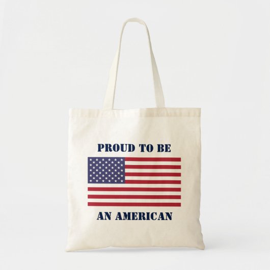Vlag van de Verenigde Staten Tote Bag (Voorkant)