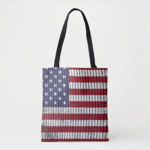 Vlag van de Verenigde Staten Tote Bag