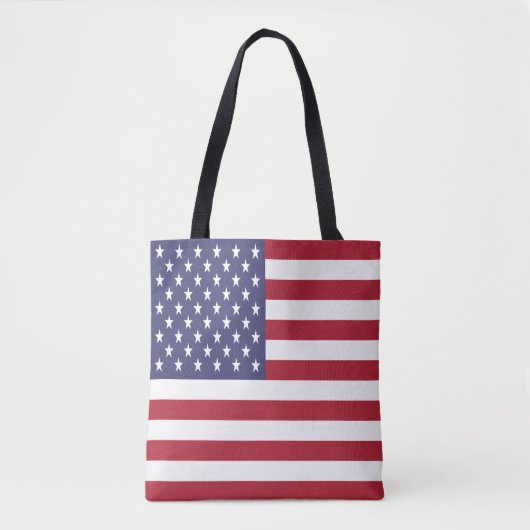 Vlag van de Verenigde Staten Tote Bag (Voorkant)