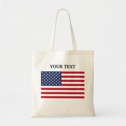 Vlag van de Verenigde Staten Tote Bag (Voorkant)