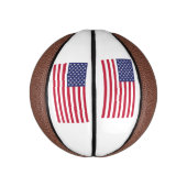 Vlag van de Verenigde Staten van Amerika Basketbal (Verticaal)