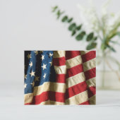 Vlag van de Verenigde Staten van Amerika - Briefka Briefkaart (Staand voorkant)