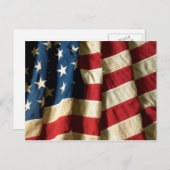 Vlag van de Verenigde Staten van Amerika - Briefka Briefkaart (Voorkant / Achterkant)