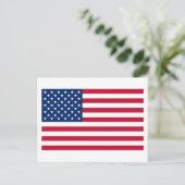 Vlag van de Verenigde Staten van Amerika Briefkaart (Staand voorkant)