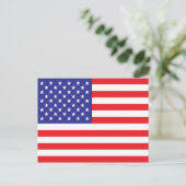 Vlag van de Verenigde Staten van Amerika Briefkaart (Staand voorkant)