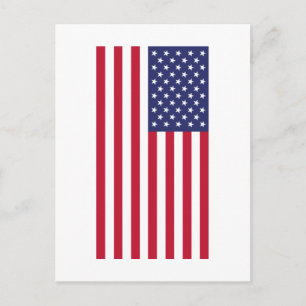 Vlag van de Verenigde Staten van Amerika Briefkaart