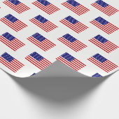 Vlag van de Verenigde Staten van Amerika Cadeaupapier (Hoek)
