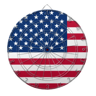 Vlag van de Verenigde Staten van Amerika Dartbord