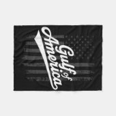 vlag van de Verenigde Staten van Amerika Fleece Deken (Voorkant (Horizontaal))