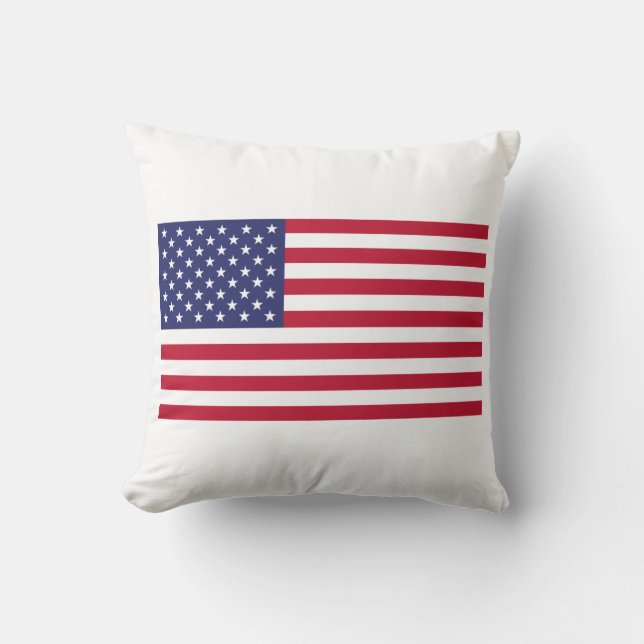 Vlag van de Verenigde Staten van Amerika Kussen (Voorkant)