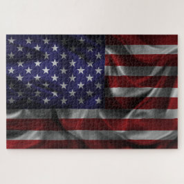 Vlag van de Verenigde Staten van Amerika legpuzzel