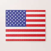 Vlag van de Verenigde Staten van Amerika Legpuzzel (Horizontaal)