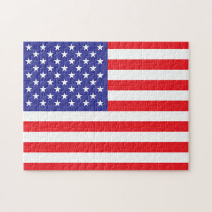 Vlag van de Verenigde Staten van Amerika Legpuzzel