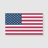 Vlag van de Verenigde Staten van Amerika magnetisc (Voorkant)