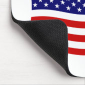 Vlag van de Verenigde Staten van Amerika Muismat (Hoek)