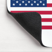 Vlag van de Verenigde Staten van Amerika Muismat (Hoek)