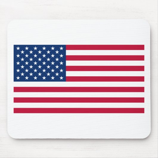 Vlag van de Verenigde Staten van Amerika Muismat (Voorkant)