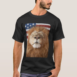 Vlag van de Verenigde Staten van Amerika Patriot T-shirt
