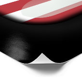 Vlag van de Verenigde Staten van Amerika Perfect Poster (Hoek)
