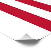 Vlag van de Verenigde Staten van Amerika Perfect Poster (Hoek)