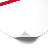 Vlag van de Verenigde Staten van Amerika Perfect Poster (Hoek)