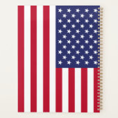 Vlag van de Verenigde Staten van Amerika Planner (Achterkant)
