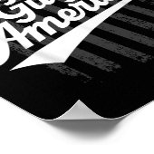 vlag van de Verenigde Staten van Amerika Poster (Hoek)