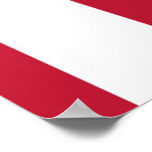Vlag van de Verenigde Staten van Amerika Poster (Hoek)