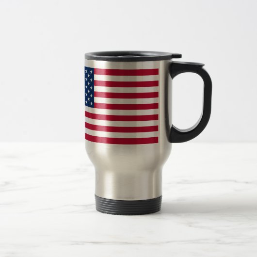 Vlag van de Verenigde Staten van Amerika Reisbeker (Rechts)