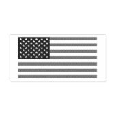 Vlag van de Verenigde Staten van Amerika Rubberstempel (Afrduk)