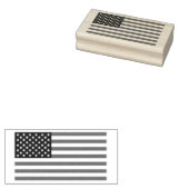 Vlag van de Verenigde Staten van Amerika Rubberstempel (Gestempeld)