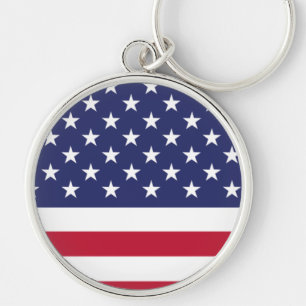 Vlag van de Verenigde Staten van Amerika Sleutelhanger
