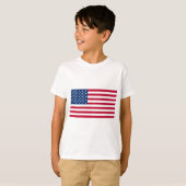 Vlag van de Verenigde Staten van Amerika T-shirt (Voorkant volledig)