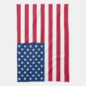 Vlag van de Verenigde Staten van Amerika Theedoek (Verticaal)