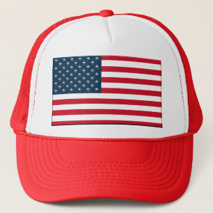 vlag van de verenigde staten van amerika trucker pet