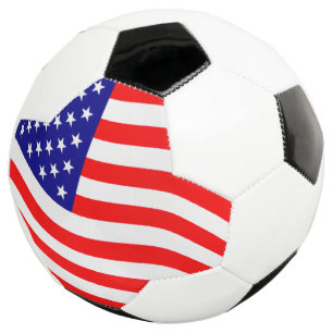 Vlag van de Verenigde Staten van Amerika - uw Voetbal